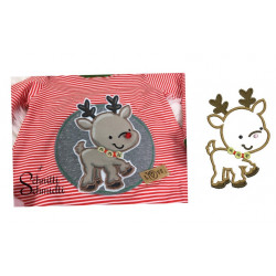 Stickdatei - Rentier